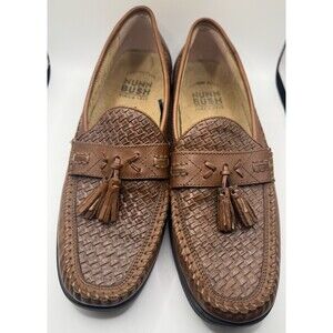 Nunn Bush Strafford Woven Tassel Loafer Brown Size 9